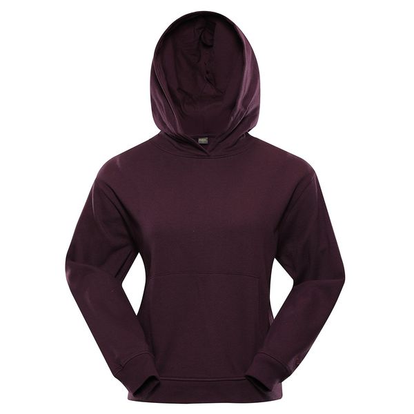 NAX Women's sweatshirt nax NAX GEOCA fig