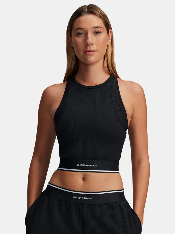 Under Armour Women's tank top Under Armour UA Meridian Rib Branded Tank - Women's
