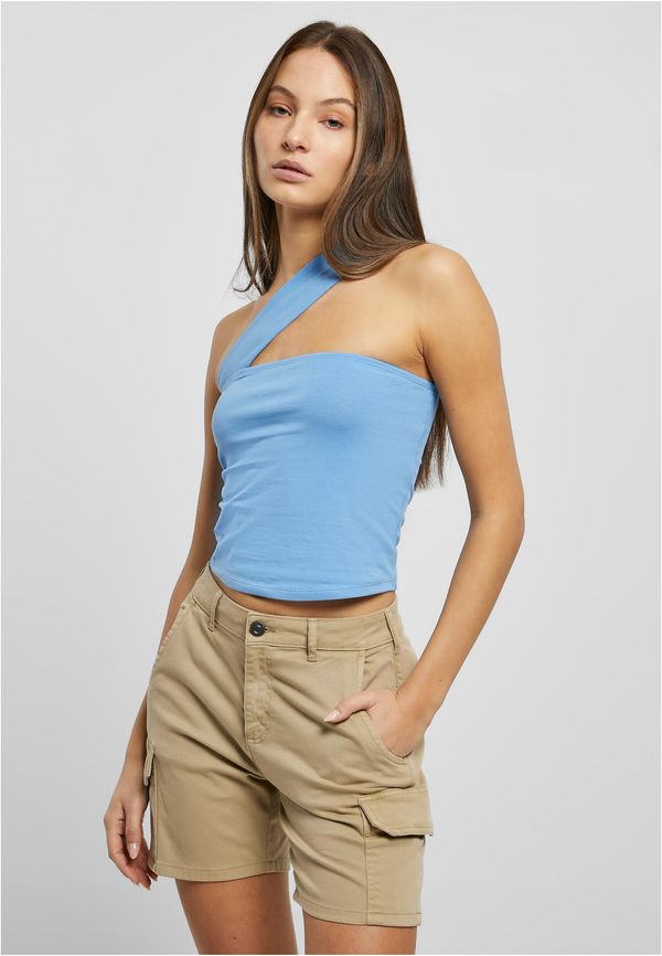 Urban Classics Women's top with one strap horizon blue