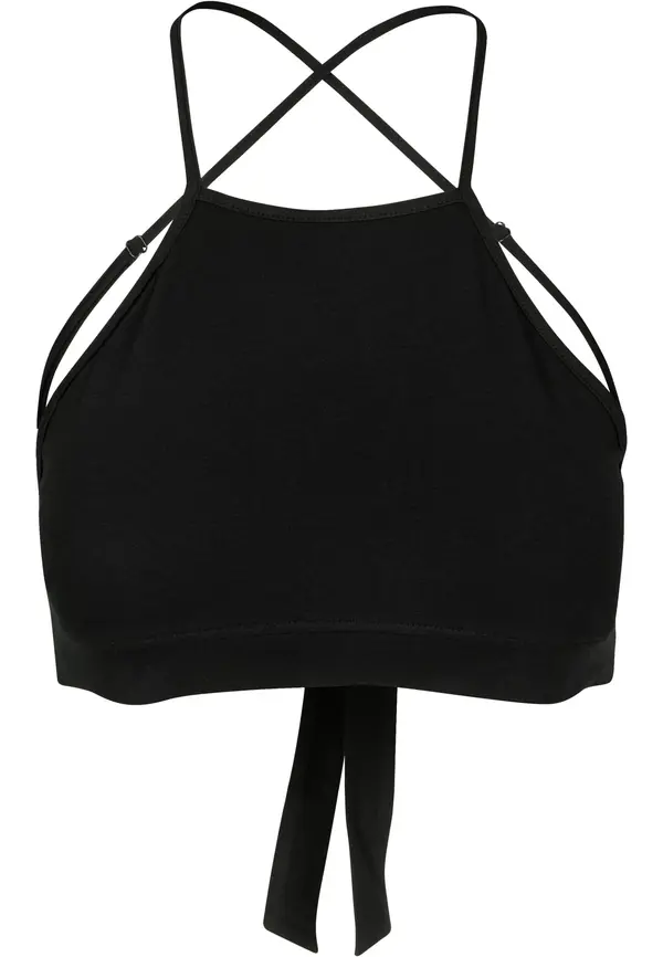 Urban Classics Women's triangle top black