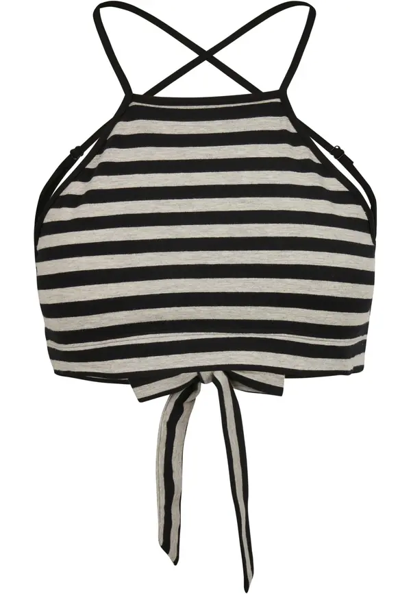 Urban Classics Women's triangle top black/grey