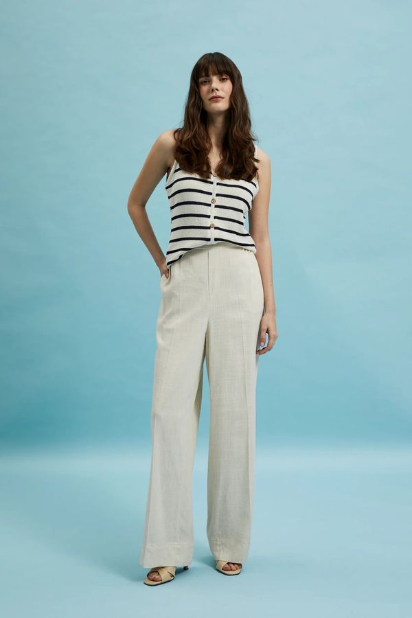 Moodo Women's trousers MOODO - light beige