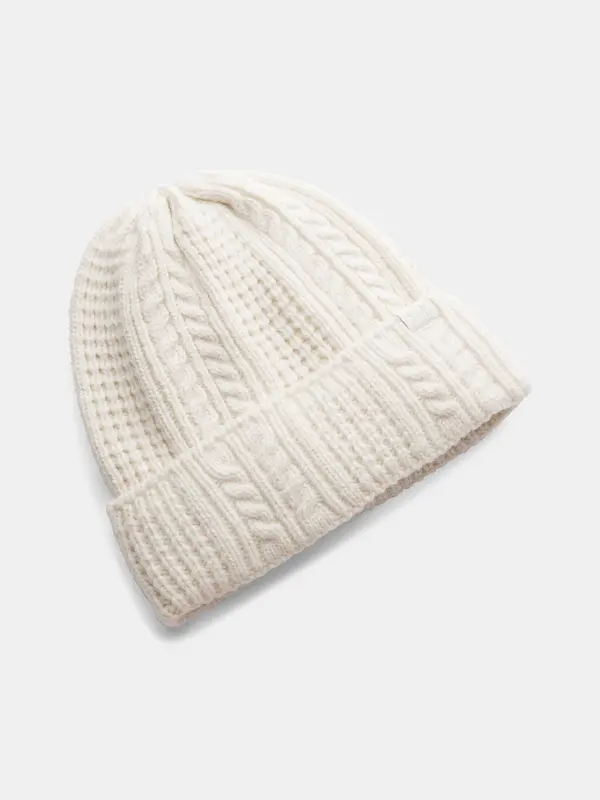 Under Armour Women's Under Armour W Halftime Cable Knit Beanie-BRN - Women's