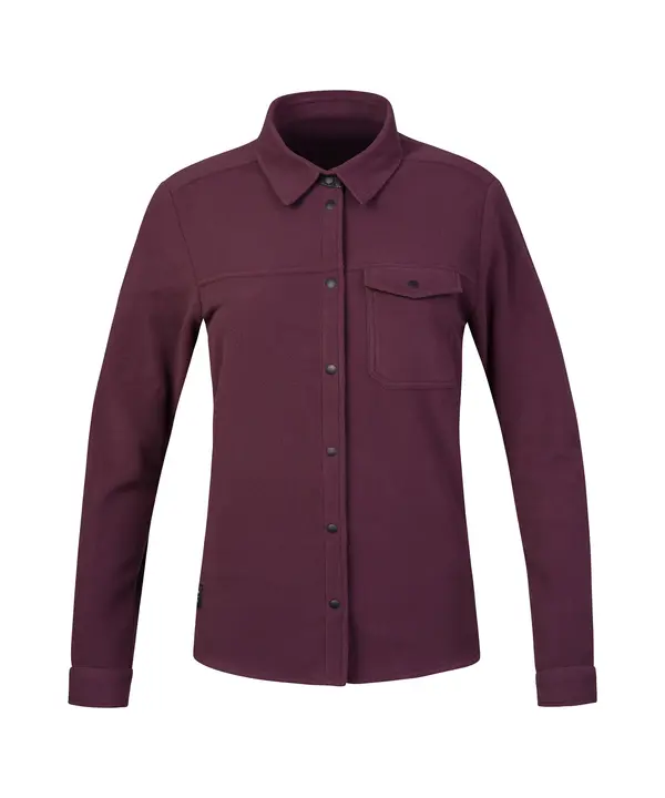 HANNAH Women's warm fleece shirt Hannah BEA fig