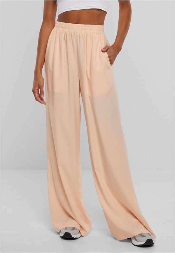 UC Ladies Women's Wide Leg Trousers - Apricot