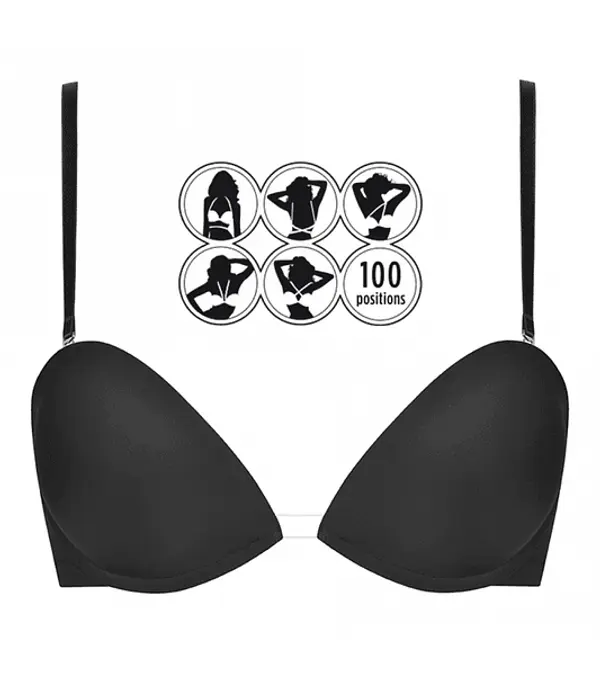 Wonderbra WONDERBRA MULTIWAY BRA - Bra with many strap solutions options - black