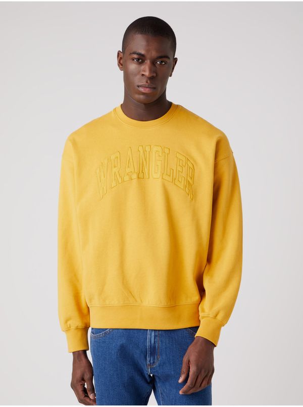Wrangler Yellow men's sweatshirt Wrangler - Men
