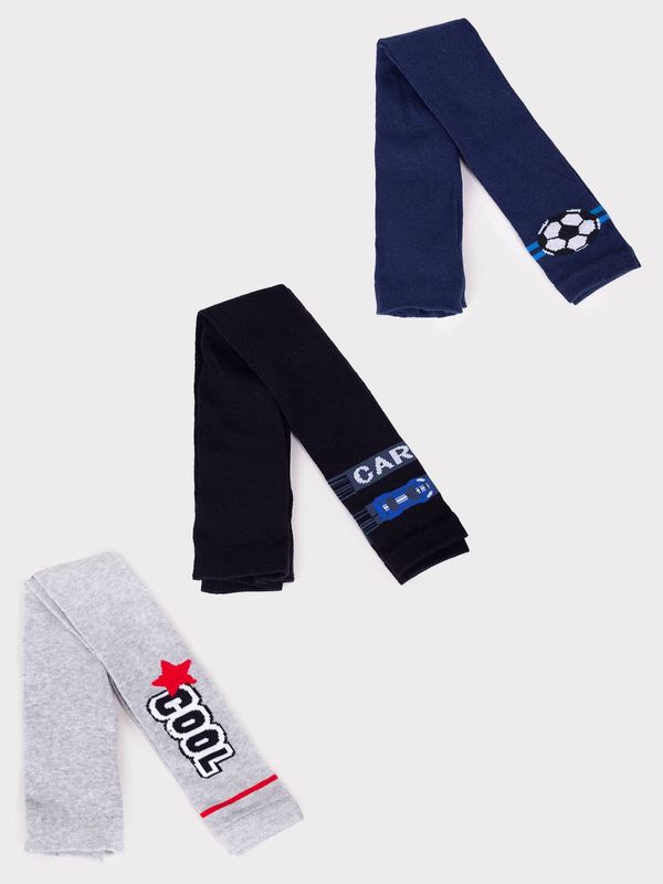 Yoclub Yoclub Kids's Boys' Long Johns 3-Pack RAK-0001C-AA00-001