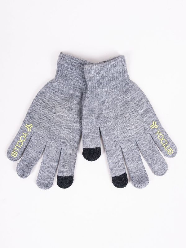 Yoclub Yoclub Kids's Children's Touchscreen Gloves RED-0245C-AA5E-002