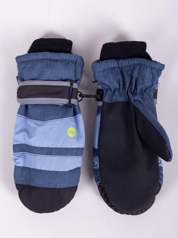Yoclub Yoclub Kids's Children's Winter Ski Gloves REN-0213C-A110 Navy Blue