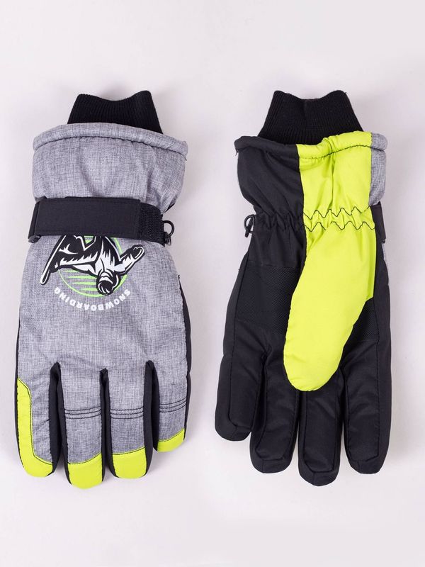 Yoclub Yoclub Kids's Children'S Winter Ski Gloves REN-0303C-A150