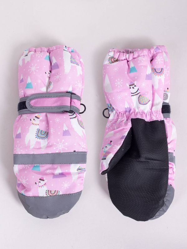 Yoclub Yoclub Kids's Children'S Winter Ski Gloves REN-0309G-A110