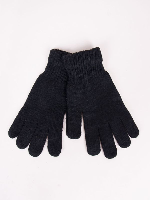 Yoclub Yoclub Kids's Knitted Full Fingers Winter Glove R-102/5P/MAN/001