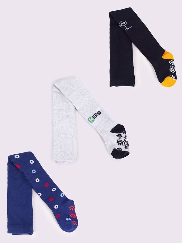 Yoclub Yoclub Kids's Tights ABS 3-Pack RAB-0005C-AA0A-012