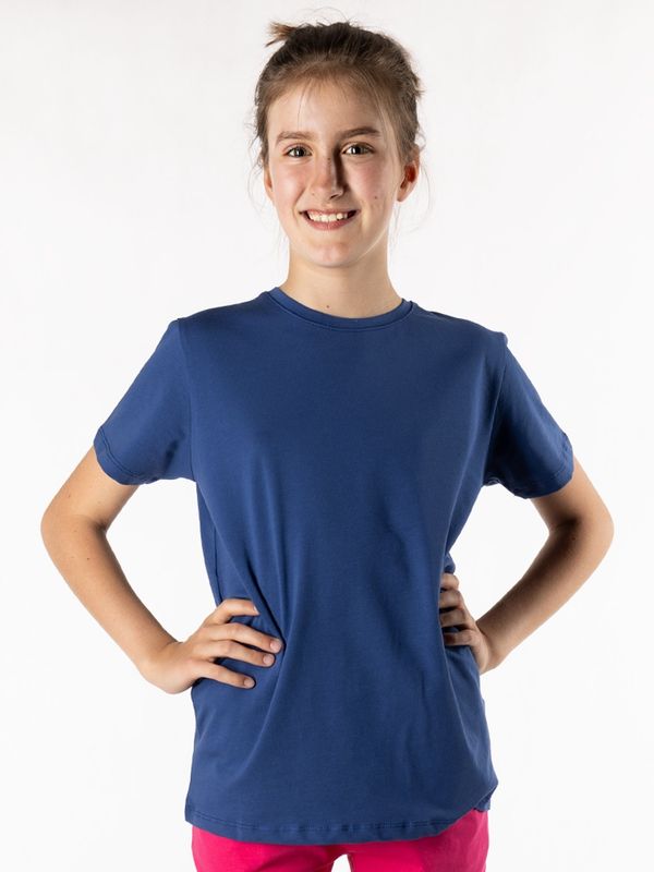 Yoclub Yoclub Unisex's T-shirt PKK-0117U-1910 Navy Blue