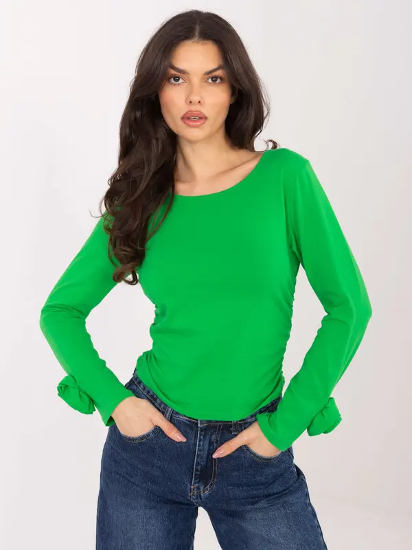Italy Moda Zelena bluza dugih rukava