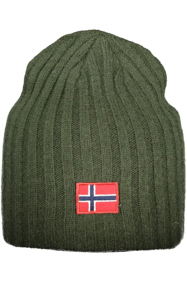 NORWAY 1963 Zelena kapa s norveškom zastavom
