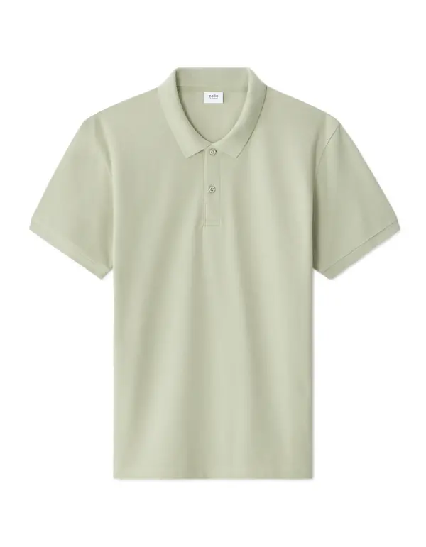 Celio Zelena majica Celio Polo Pique Teone