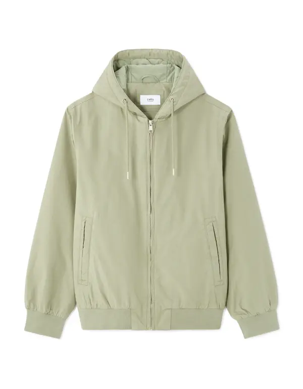 Celio Zelena muška jakna Celio Jacket Nuleag