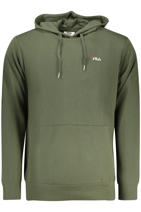 Fila Zelena muška majica s kapuljačom FILA