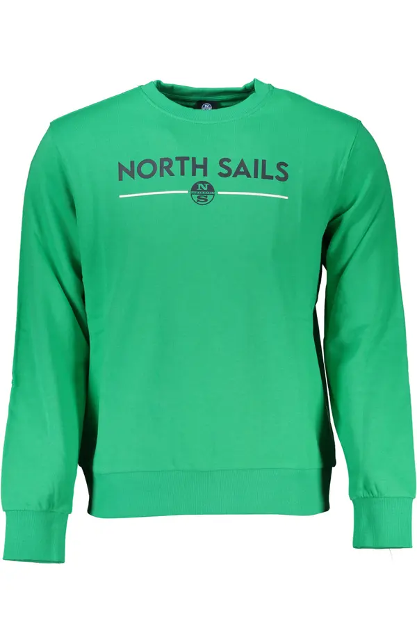 North Sails Zelena muška majica s kapuljačom North Sails