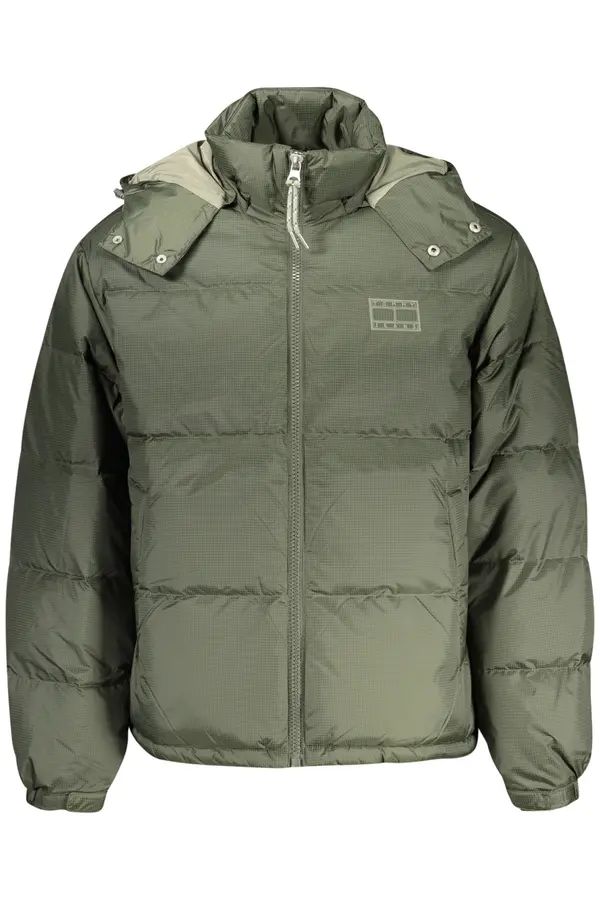 Tommy Hilfiger Zelena zimska prošivena jakna
