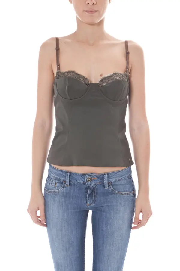 JOHN GALLIANO Zeleni ženski top marke John Galliano