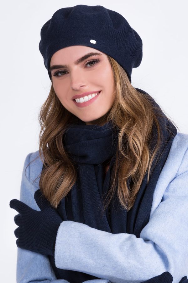 Kamea Ženska beretka Kamea Kamea_Beret_K.20.045.12_Navy_Blue