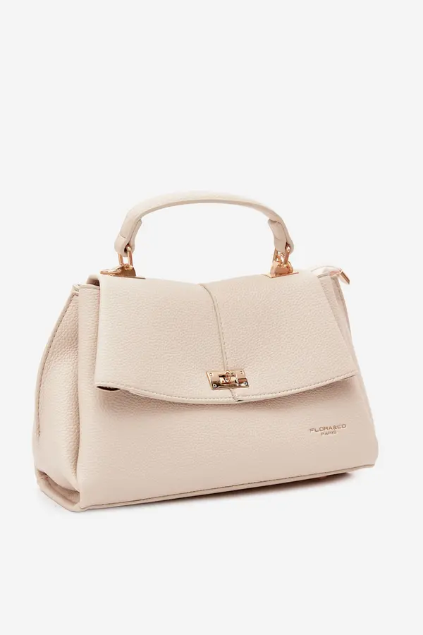 FLORA & CO Ženska bež torba Flora&amp;Co boje Sybella