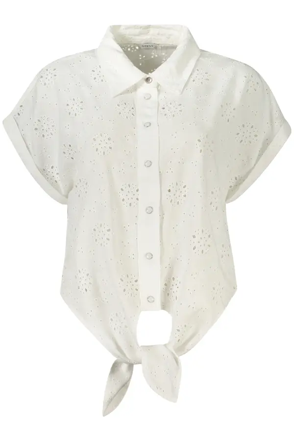 GUESS JEANS Ženska bijela košulja GUESS JEANS