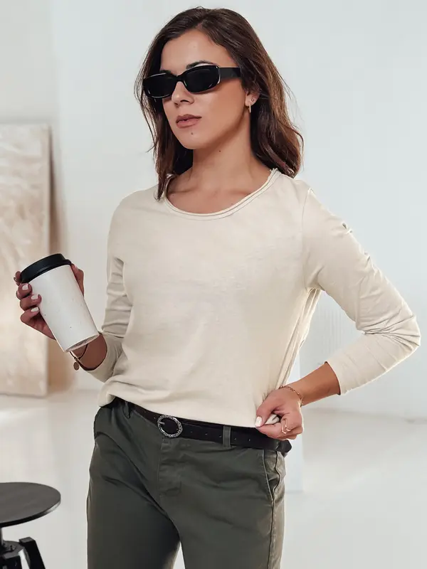 DStreet Ženska bluza MINIMODA s privjeskom, bež
