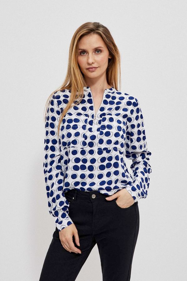 Moodo Ženska bluza Moodo Polka Dot