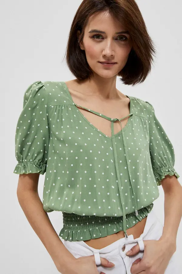 Marisse Ženska bluza Moodo Polka dot printed