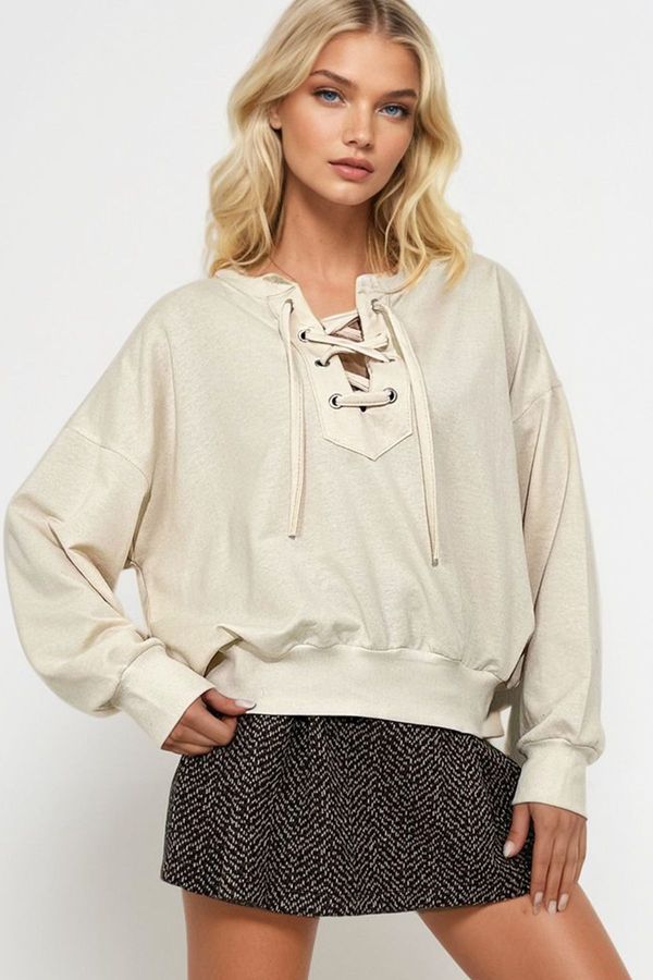 Trend Alaçatı Stili Ženska bluza Trend Alaçatı Stili Classic