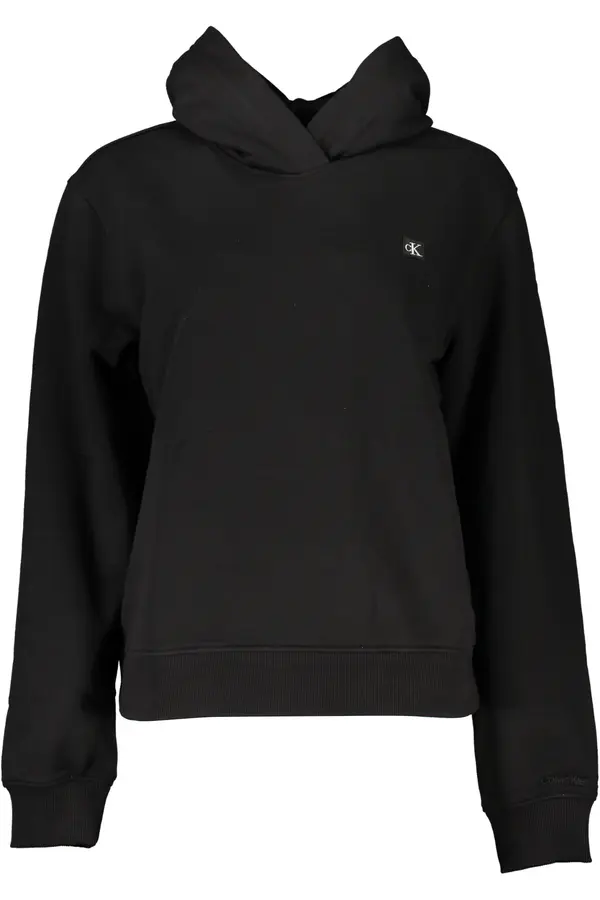 Calvin Klein Ženska crna Calvin Klein majica s kapuljačom