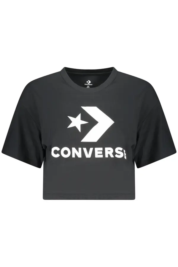 Converse Ženska crna majica kratkih rukava marke Converse