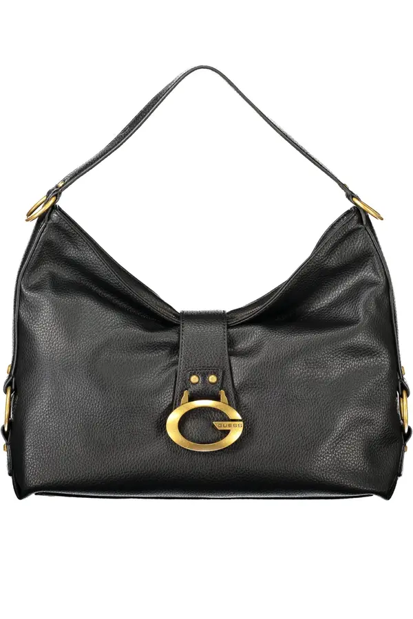 GUESS JEANS Ženska crna torbica GUESS JEANS