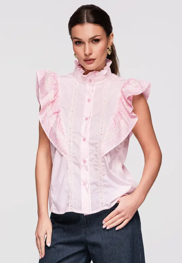 Edoti Ženska Edoti bluza s volanima