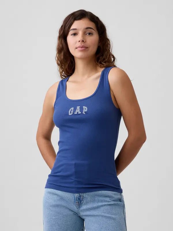 GAP Ženska Gap majica bez rukava s logotipom
