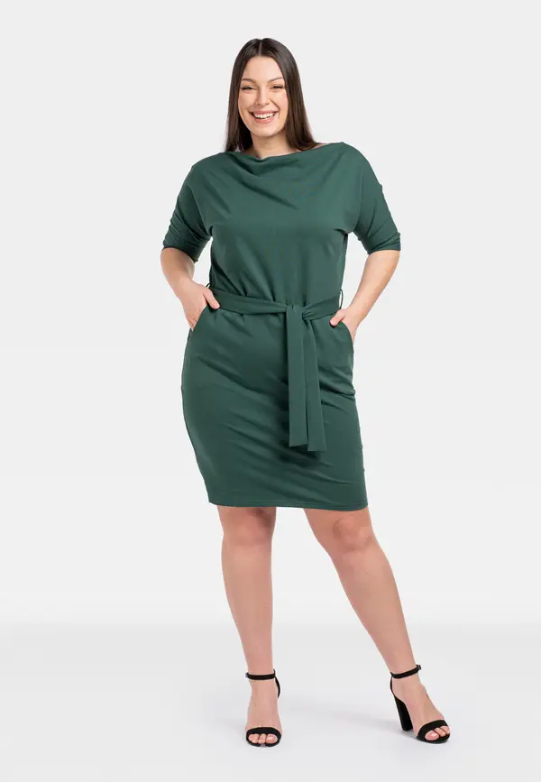 Karko Ženska haljina Karko Green