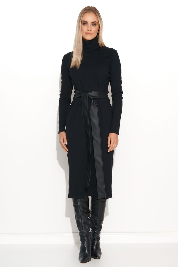 Makadamia Ženska haljina Makadamia Makadamia_Dress_M689_Black