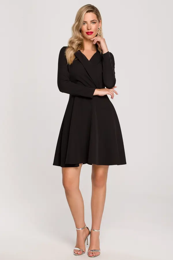Makover Ženska haljina Makover Makover_Dress_K138_Crepe_Pink