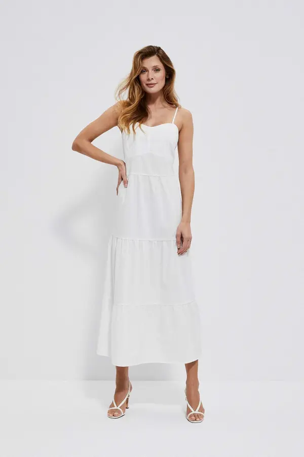 Marisse Ženska haljina Moodo White