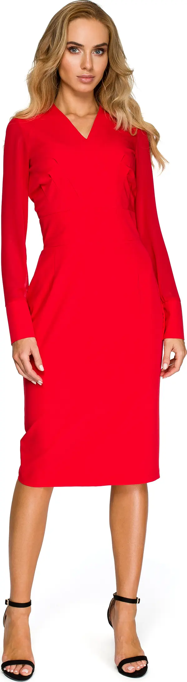 Stylove Ženska haljina Stylove S136 Crna