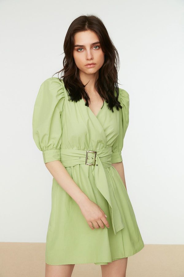 Trendyol Ženska haljina Trendyol Belt detailed