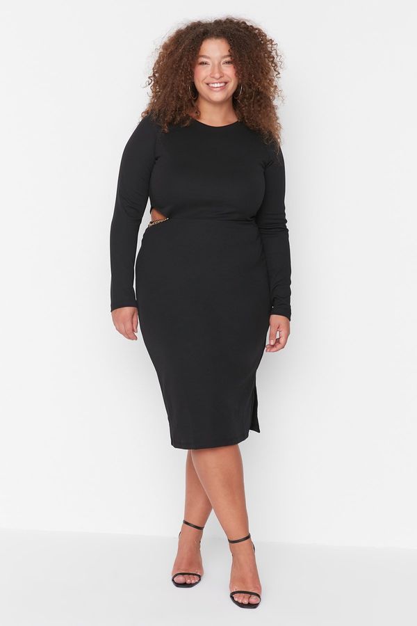 Trendyol Ženska haljina Trendyol Black