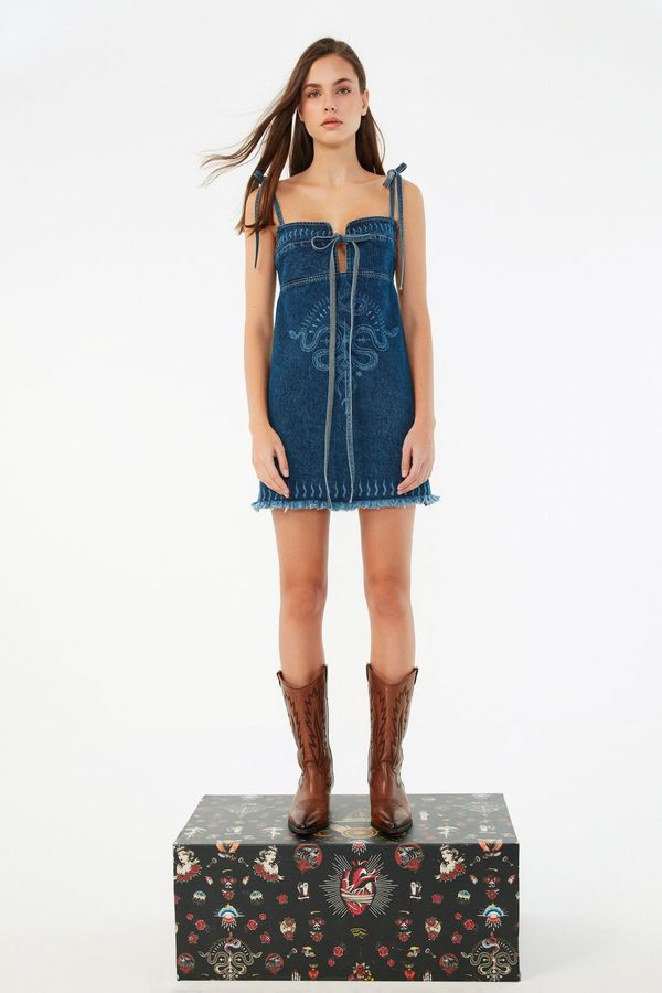 Trendyol Ženska haljina Trendyol Denim