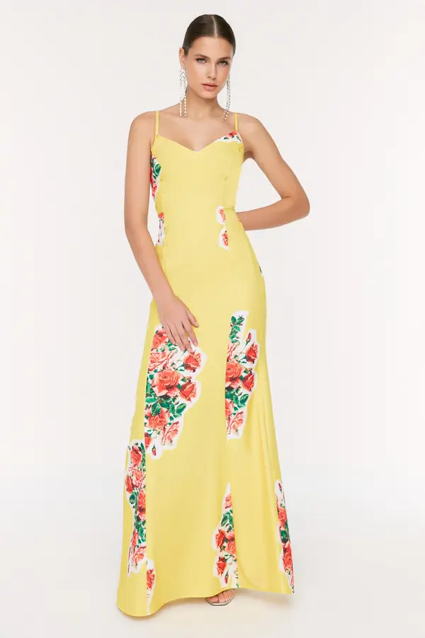 Trendyol Ženska haljina Trendyol Floral patterned