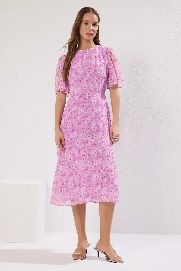 Trendyol Ženska haljina Trendyol Floral Patterned