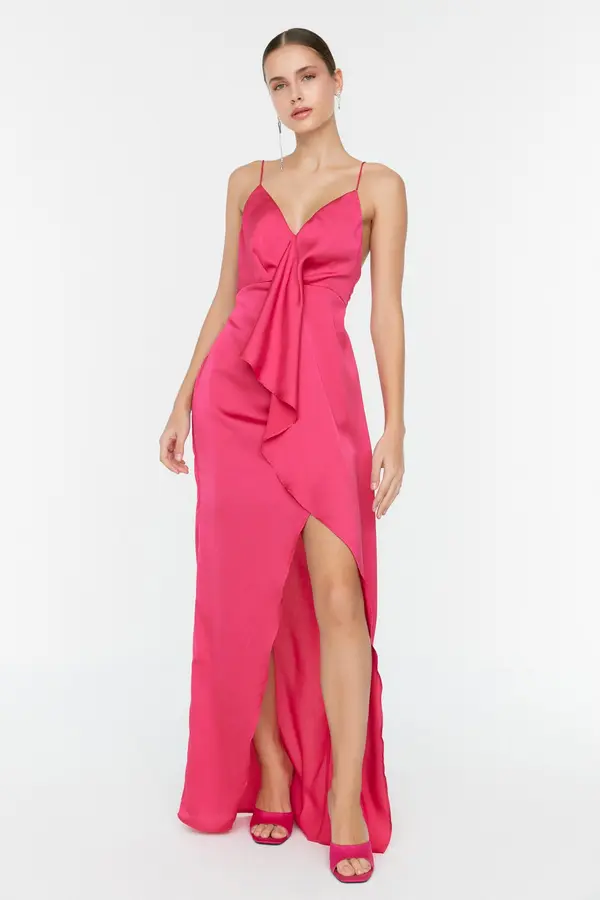 Trendyol Ženska haljina Trendyol Fuchsia